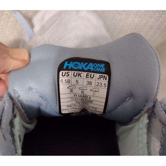 Hoka One Arahi 6 Running Shoes Women’s Size 6.5 B Plein Blue Sneakers 1123197 - Picture 5 of 9